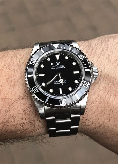 rolex no date submariner.